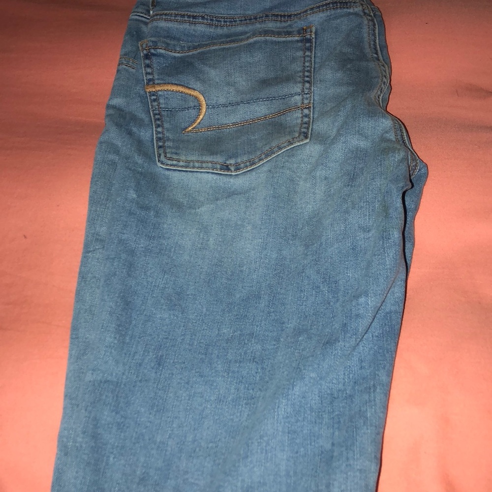 American eagle jeans (size 8 long )